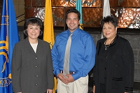 Dr. Yvette Roubideaux, Alan Barlow, Margo Kerrigan